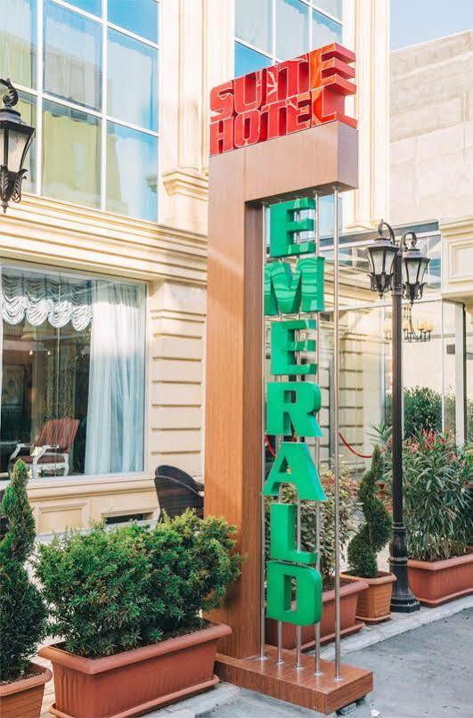 Emerald Suite Hotel Baku Exteriör bild
