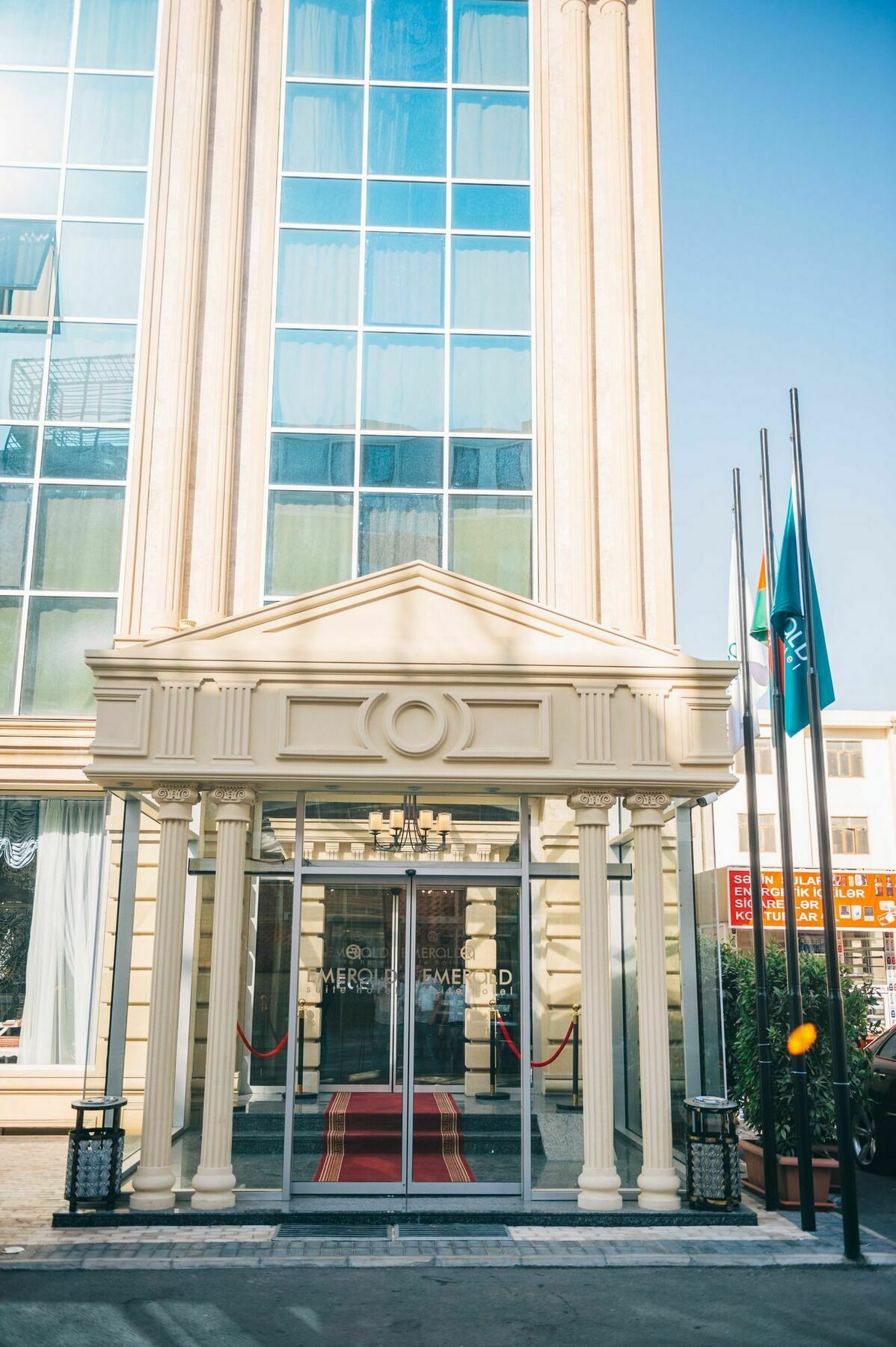 Emerald Suite Hotel Baku Exteriör bild